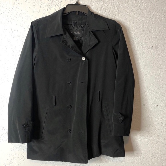 Express Jackets & Blazers - Express Black Women Coat Jacket Size Medium